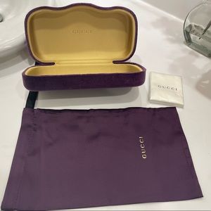 Brand new Gucci sunglass case